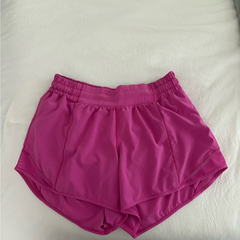 Lululemon Athletica Pink Athletic Shorts Lightweight Performance
